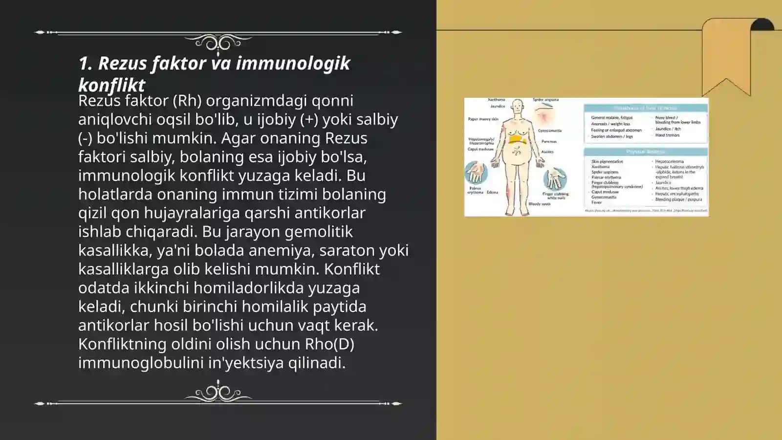 Rezus faktor va immunologik konflikt 3