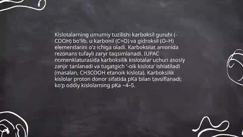 Murakkab moddalar kislota angidridlari amidlari nitrillari 3