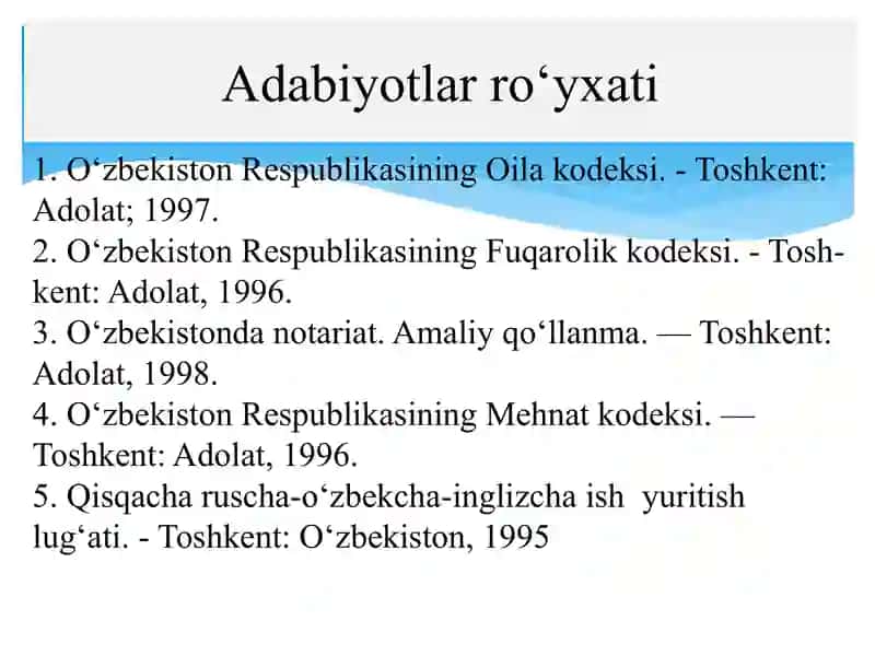 FARMOYISH HUJJATLARI 3