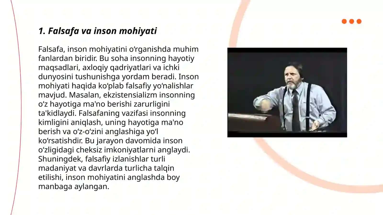 Falsafa insonnning vazifasi haqida 3