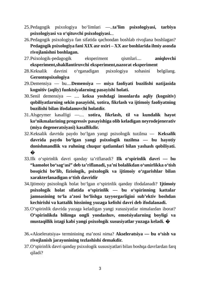 Kattalar ta'limi, prinsiplari va metodikasi 3