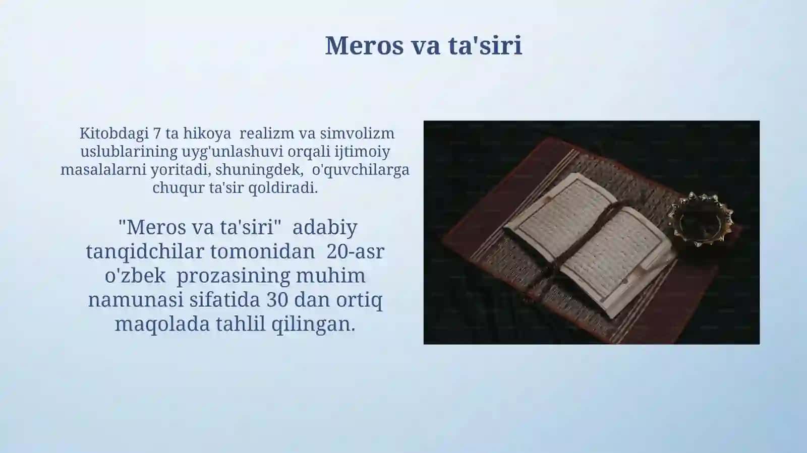 Said Ahmadning Ufq "hijron kunlari" 3
