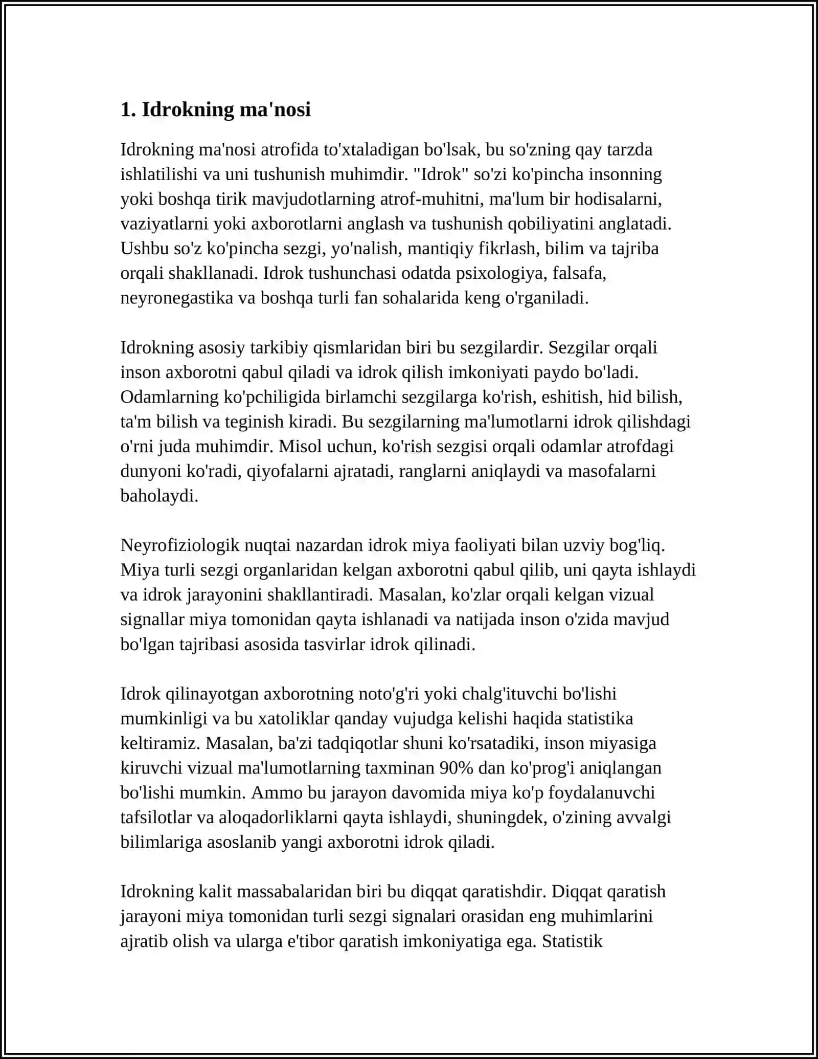 IDROK HAQIDA TUSHUNCHA VA UNING HUSUSIYATLARI 3