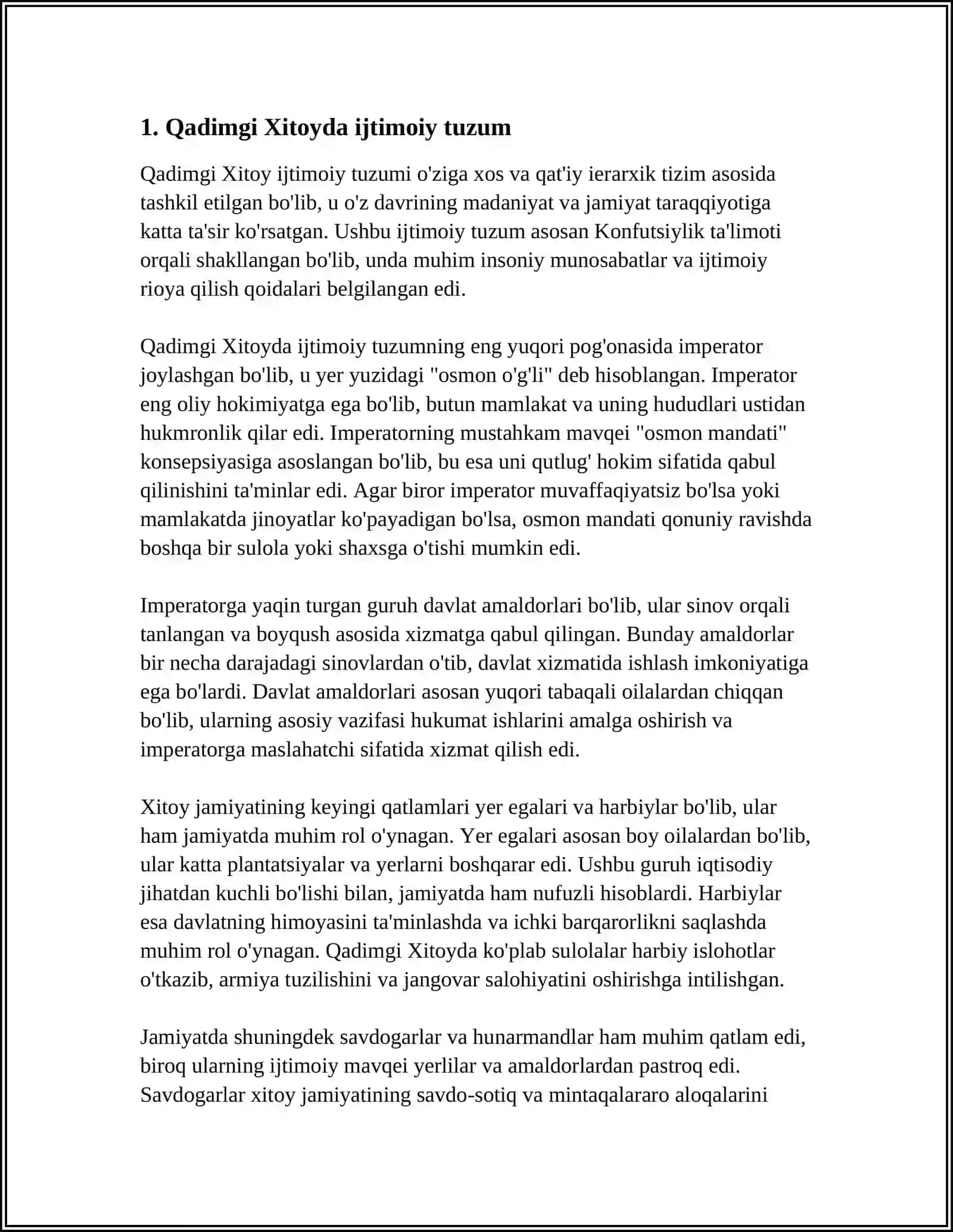 QADIMGI XITOY MADANIYATI 3