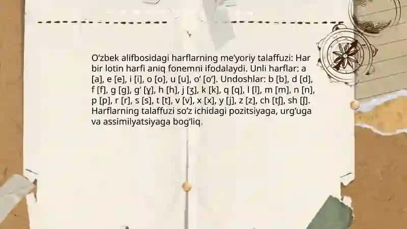 Talaffuz va imlo me’yorlari 3