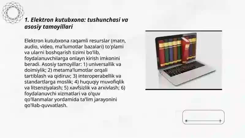 Elektron kutubxonalar va ularning ta’limda qo‘llanishi 3