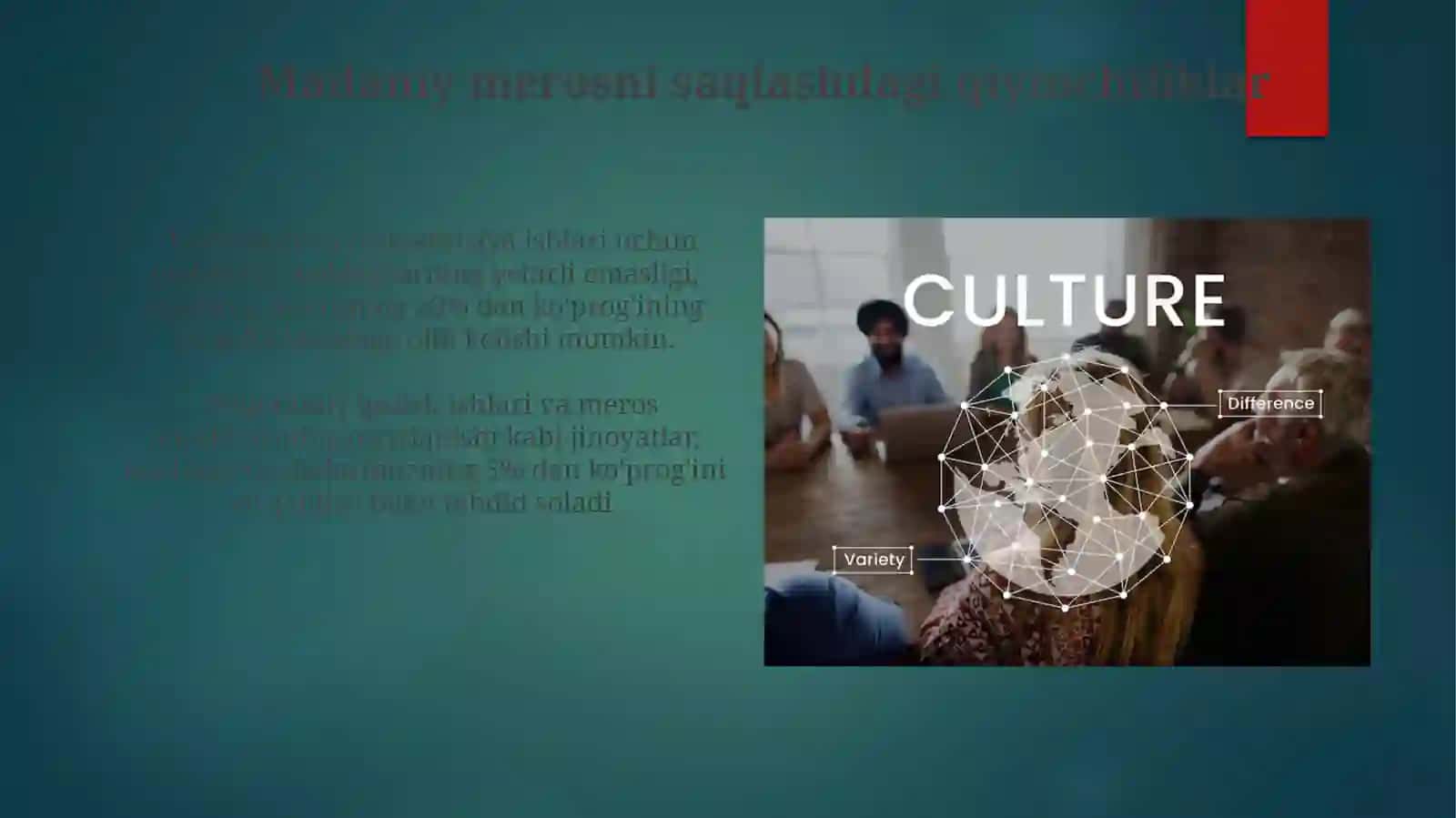 Madaniy meros va unga munosabat muammolari 3