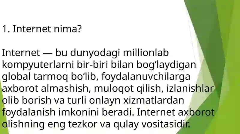 Internet va Intranet xizmatlari 3