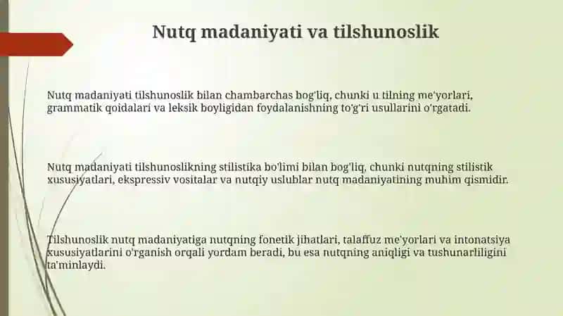Nutq madaniyati va tilshunoslik 3