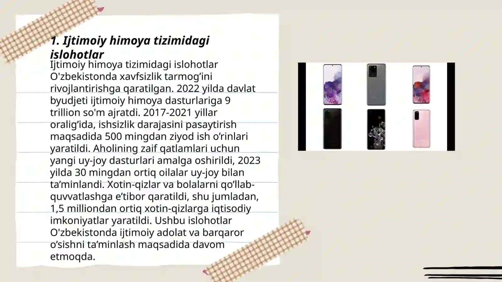 Ijtimoiy himoya tizimidagi islohotlar 3