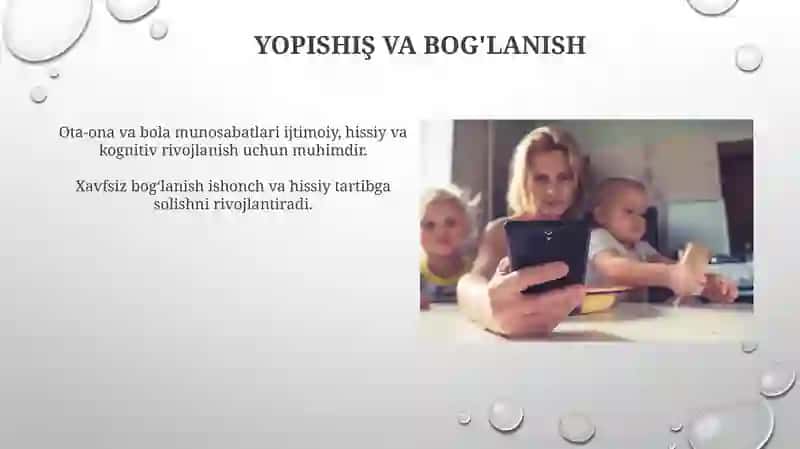 O'ta-onalar va farzandlar munosabatlari 3