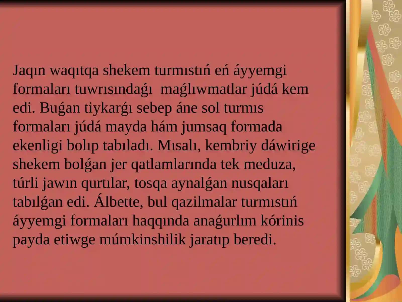 Adamning hayvonot donyosidan ajralib chiqishi 3