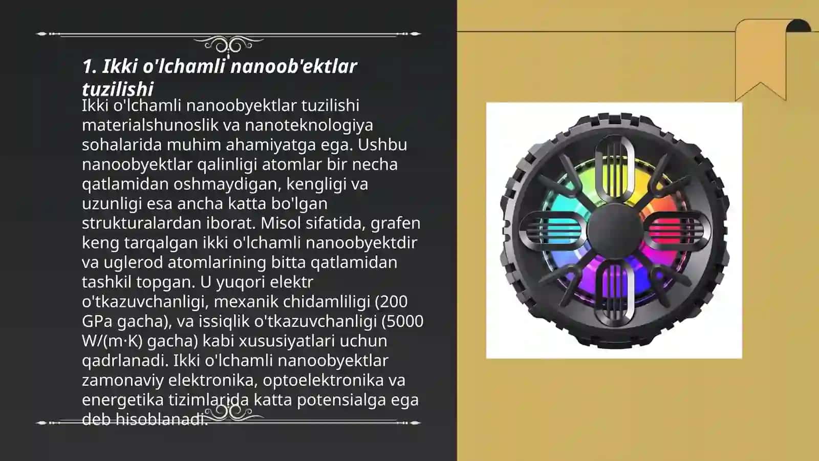 Ikki o'lchamli nanoob'ektlar va nanokristallar 3