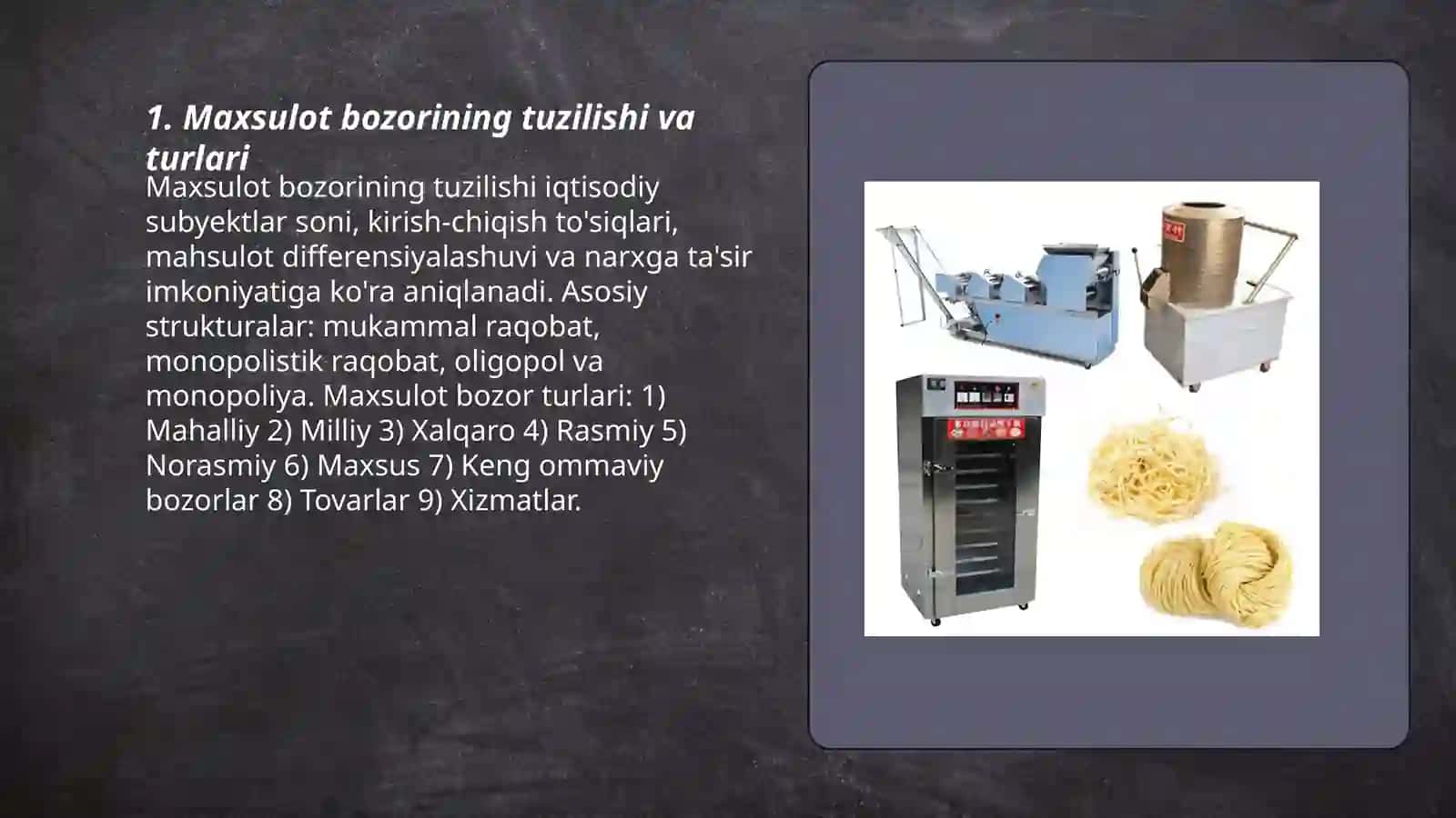 Maxsulot bozorlari 3