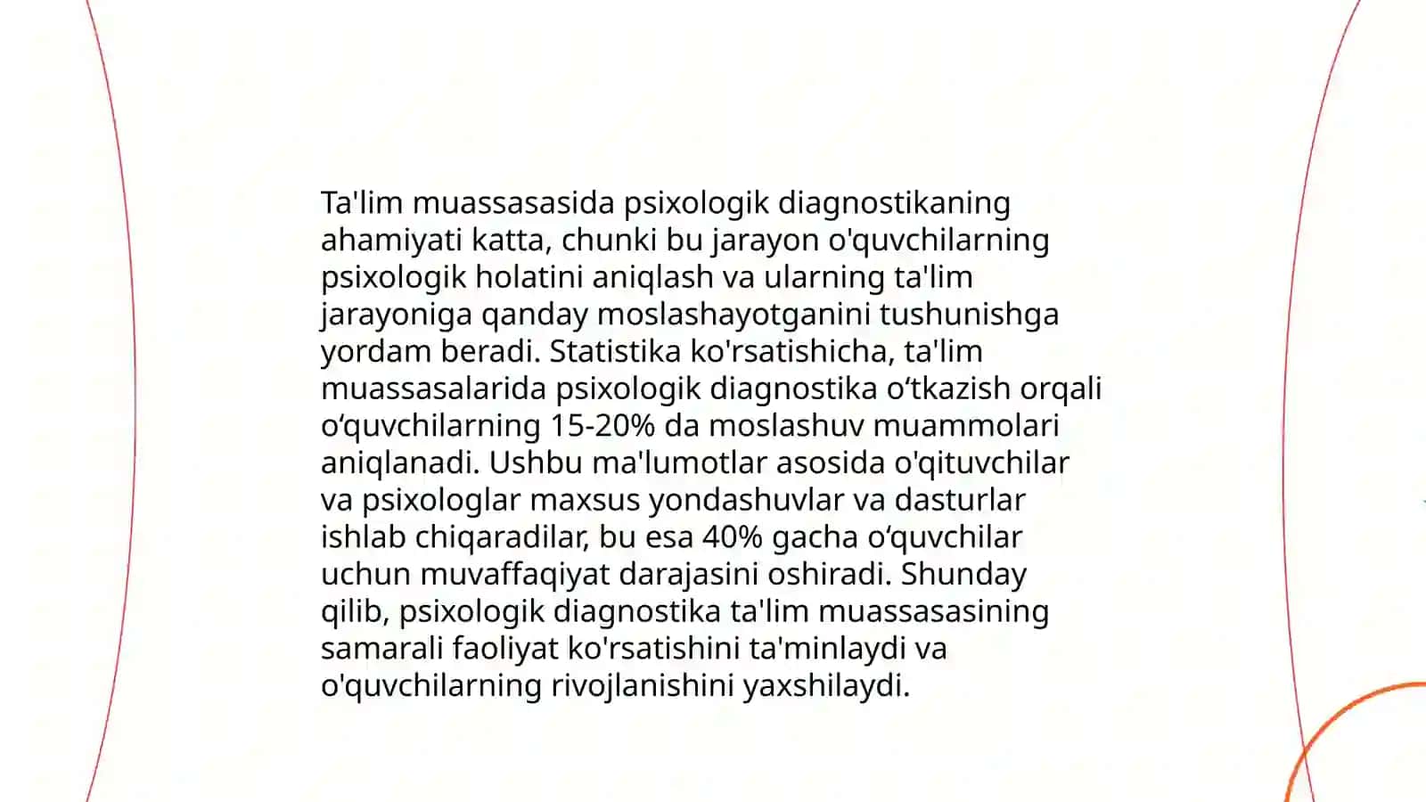 Ta'lim muassasasi psixologining diagnostika faoliyati 3