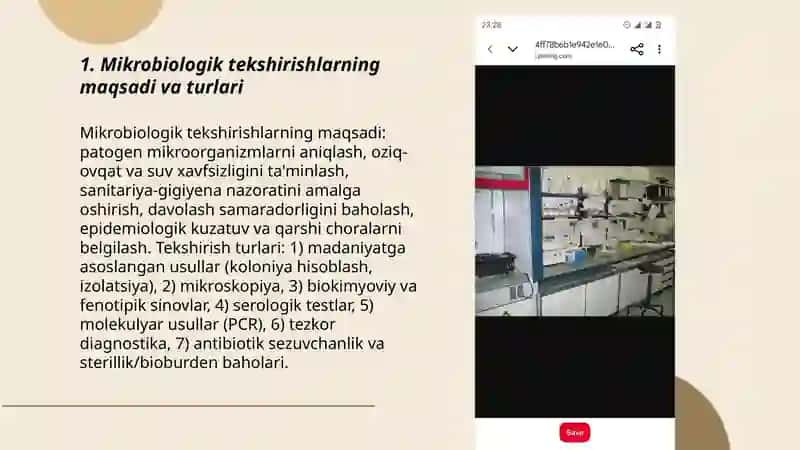 Mikrobiologik tekshirishlar 3