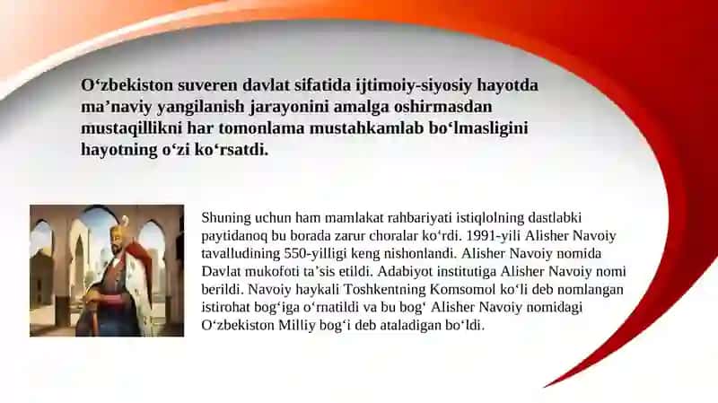 Mustaqillik yillarida ma'naviy taraqqiyot 3