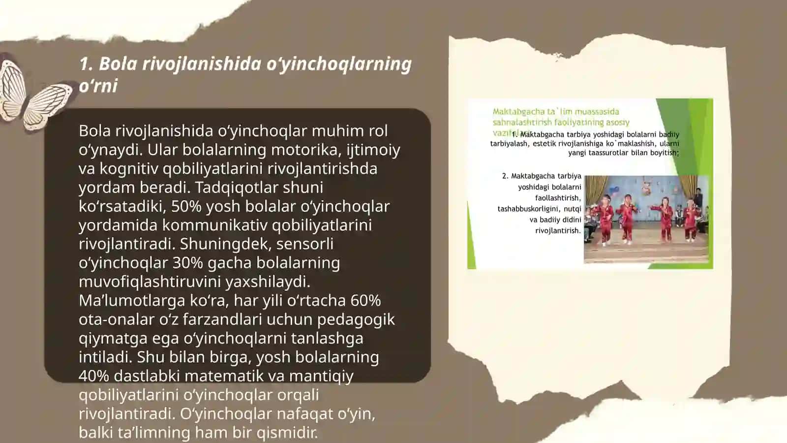 Bola tarbiyasida oʻyinchoqning ahamiyati 3
