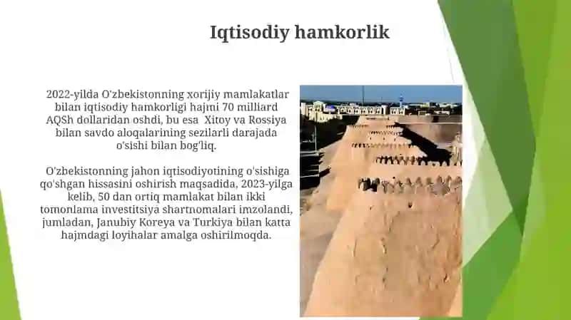 Iqtisodiy hamkorlik 3