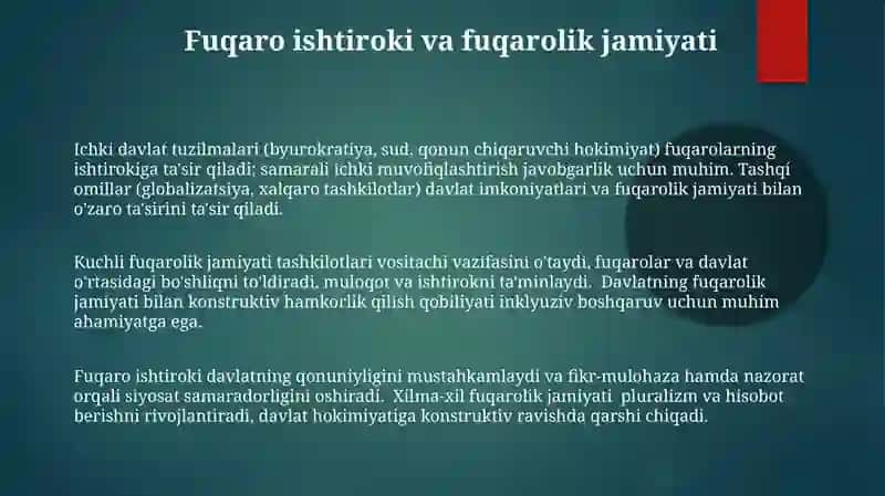 Davlatning ichki va tashqi tuzulish shakli 3
