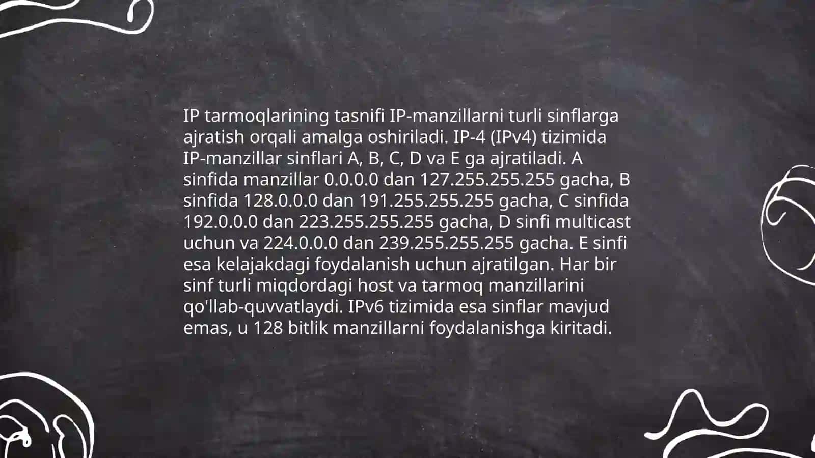 Ip tolalarini standarti 3