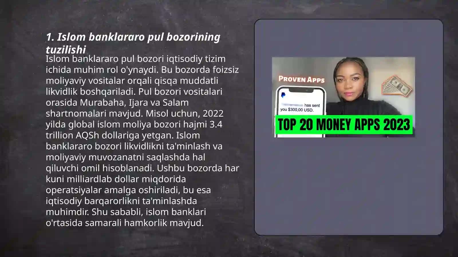 Islom banklararo pul bozori 3