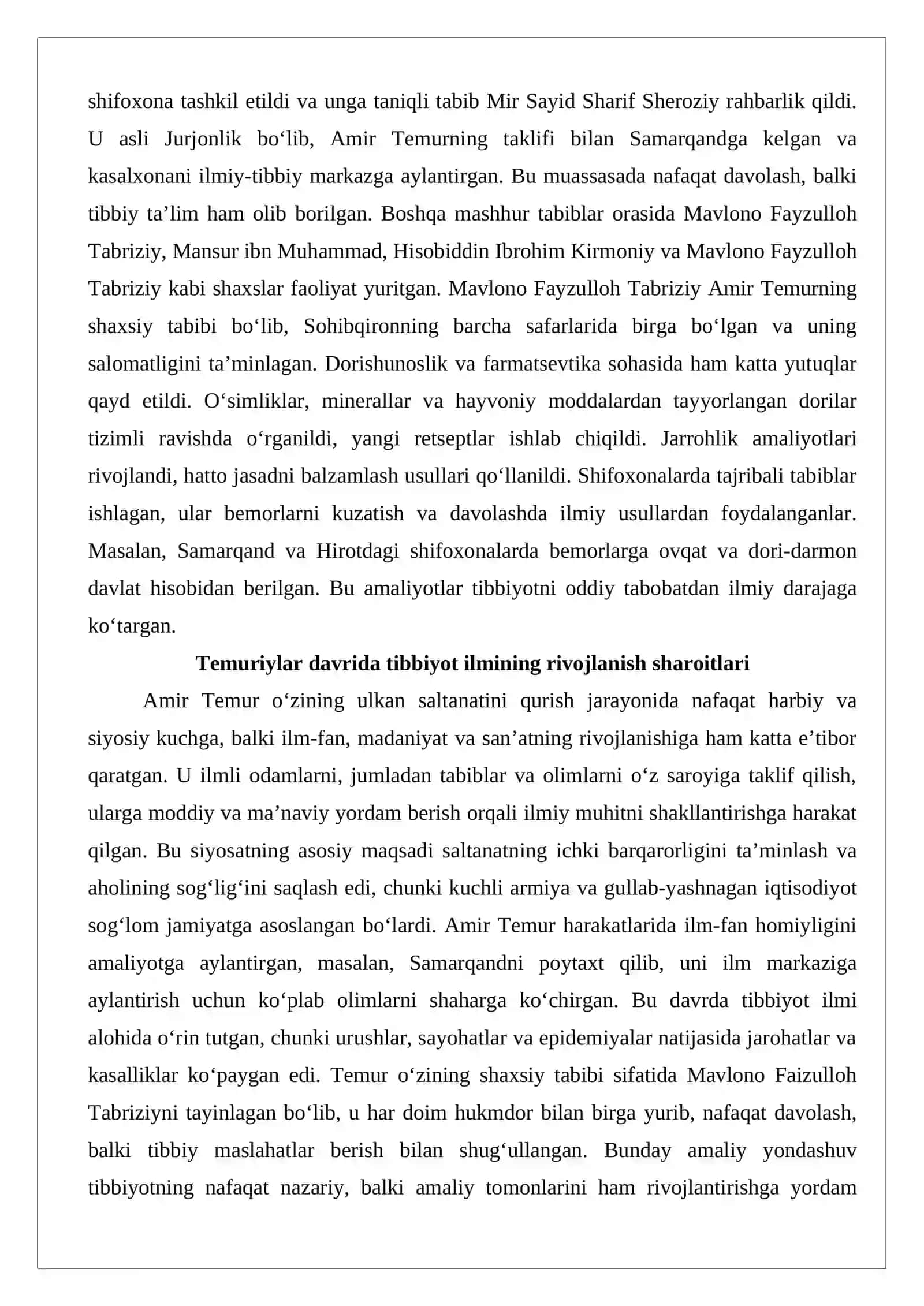Temuriylar davri renessansida tibbiyot sohasi vakillari 3