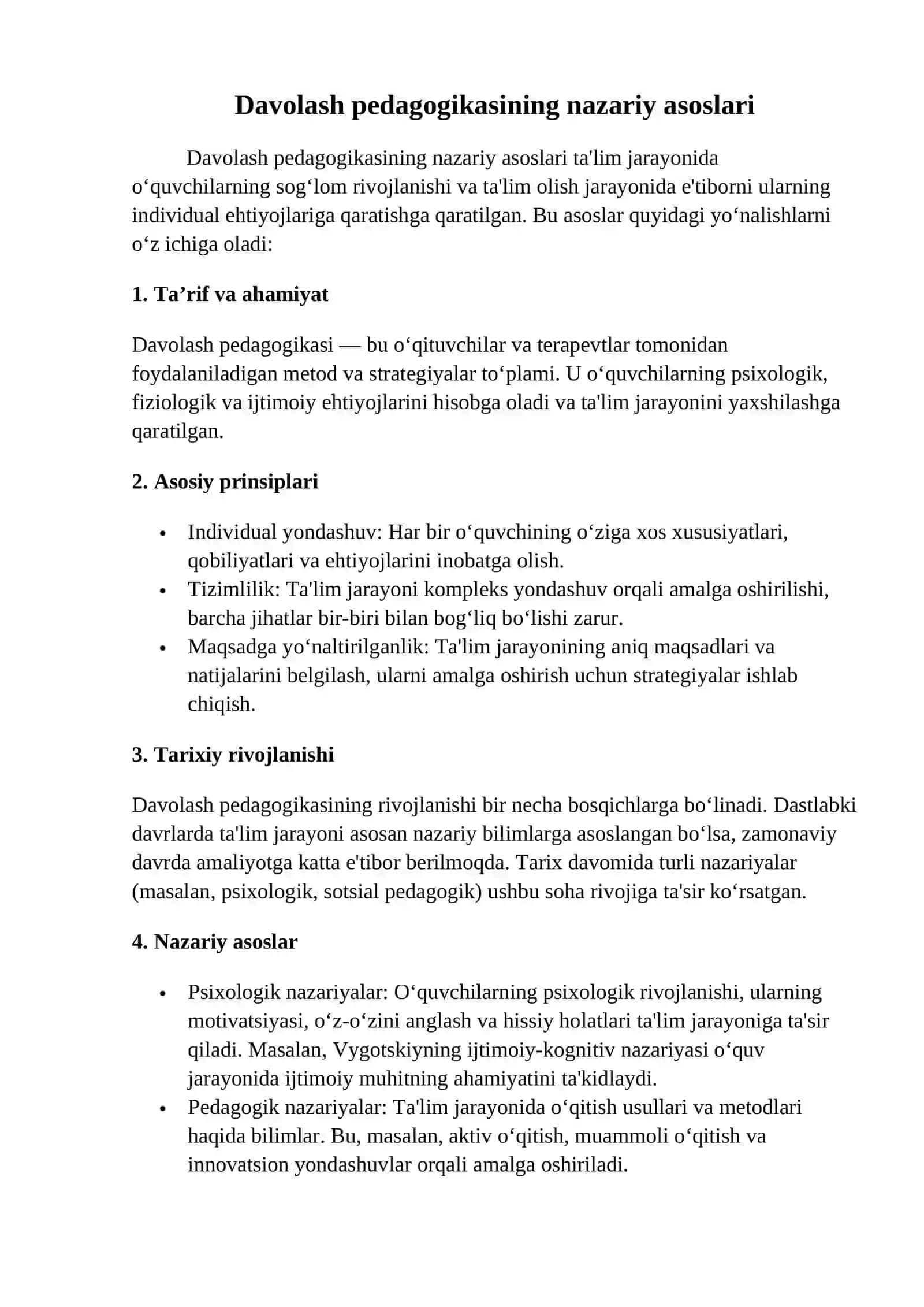 Davolash pedagogikasining nazariy asoslari 3