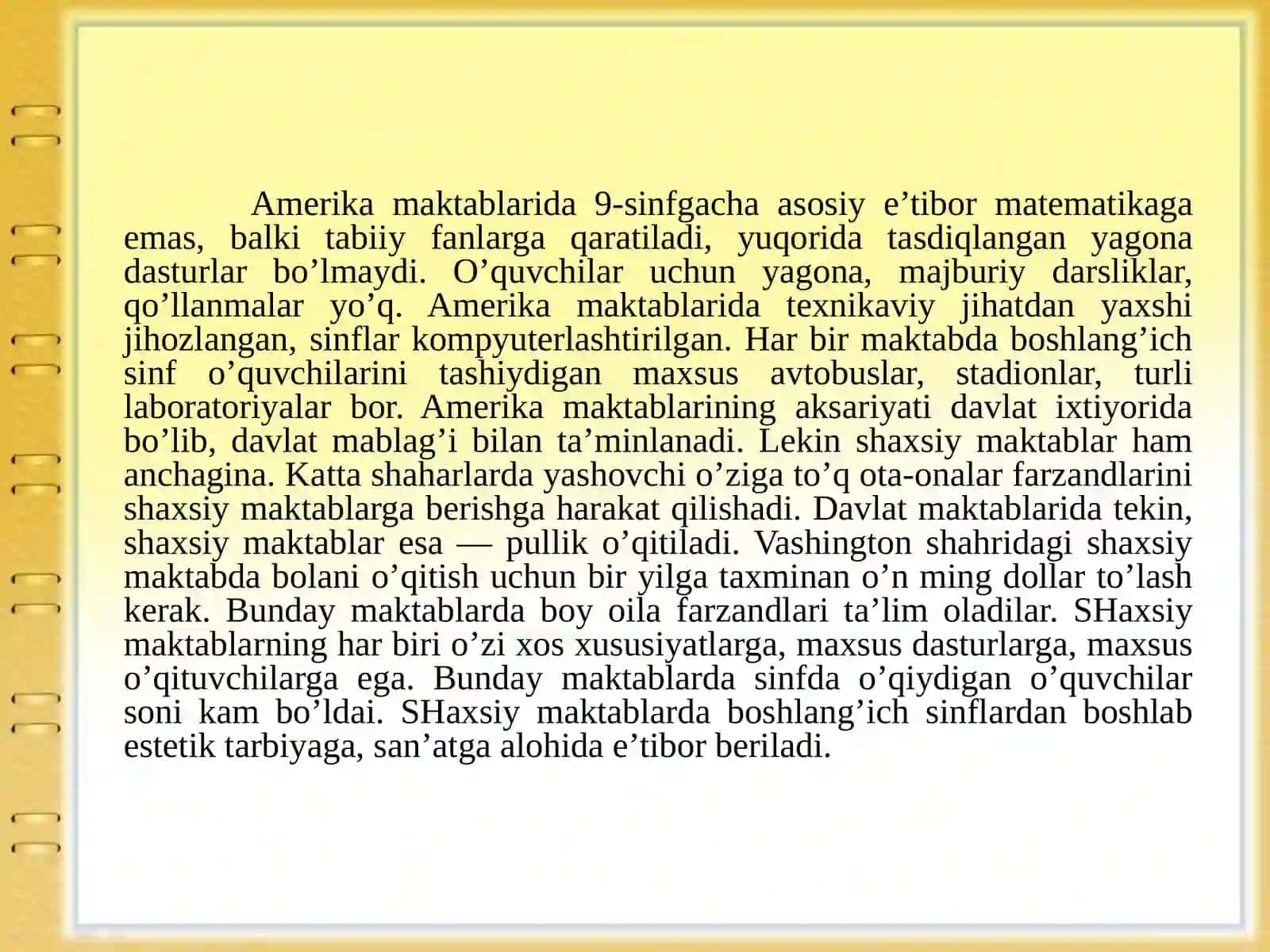 Rivojlangan xorijiy davlatlarda ta’lim tizimi 3