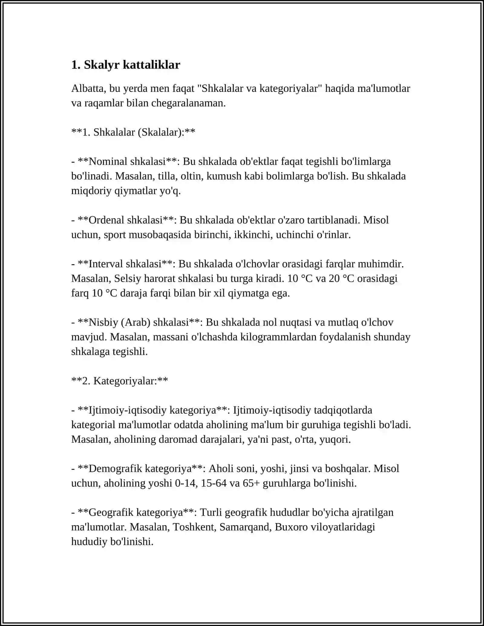 SKALYAR VA VEKTOR KATTALIKLAR 3