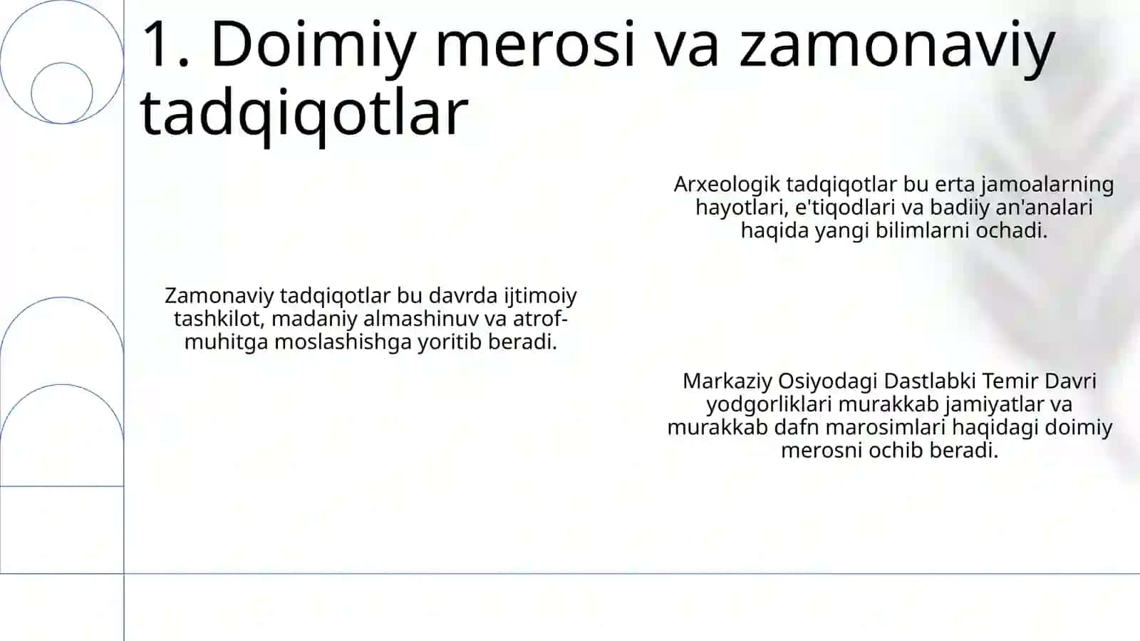 chust madaniyati Oʻrta osiyoning ilk temir davri yodgorliklari 3