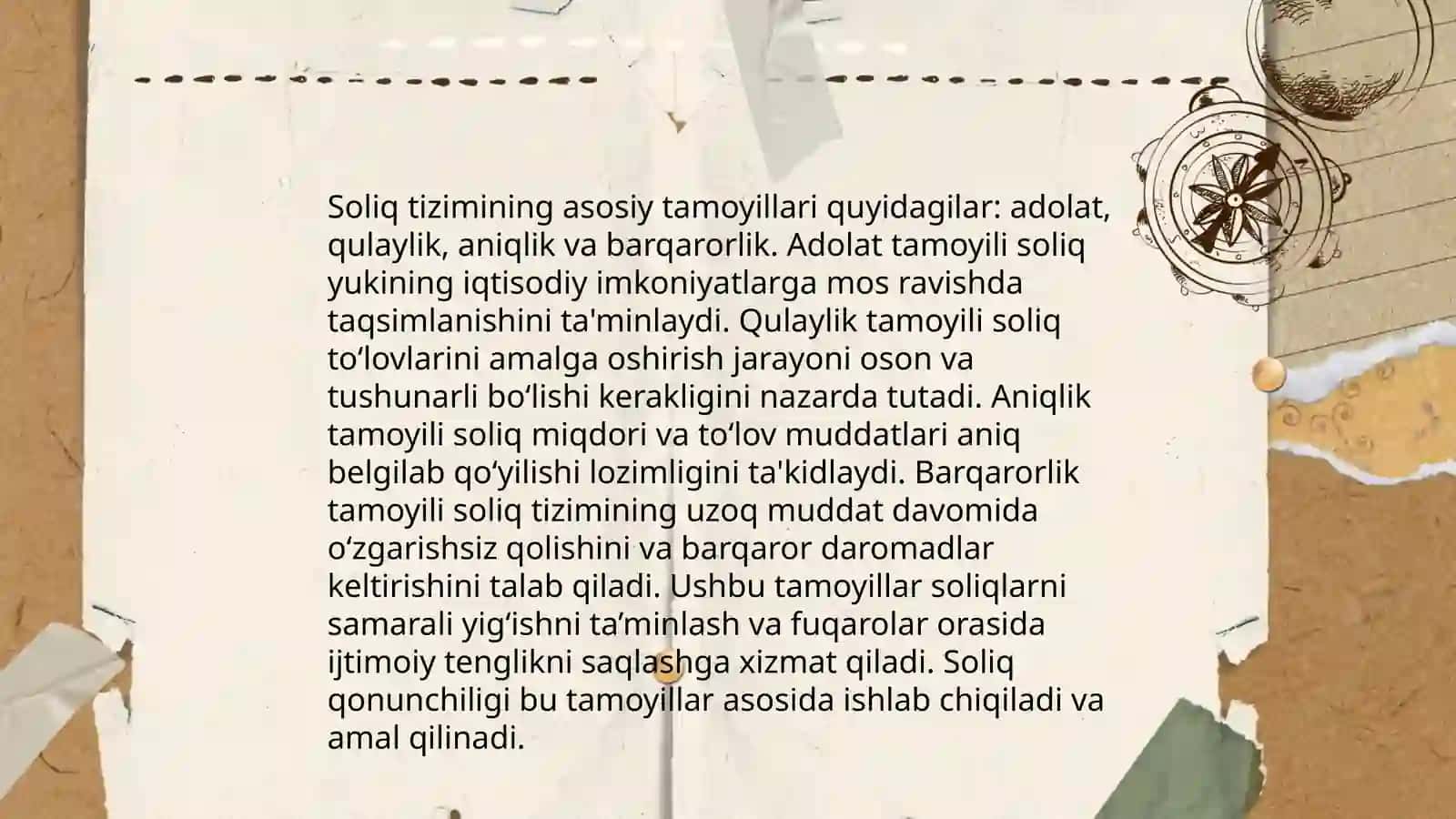 Soliq va soliqqa tortishning asoslari 3
