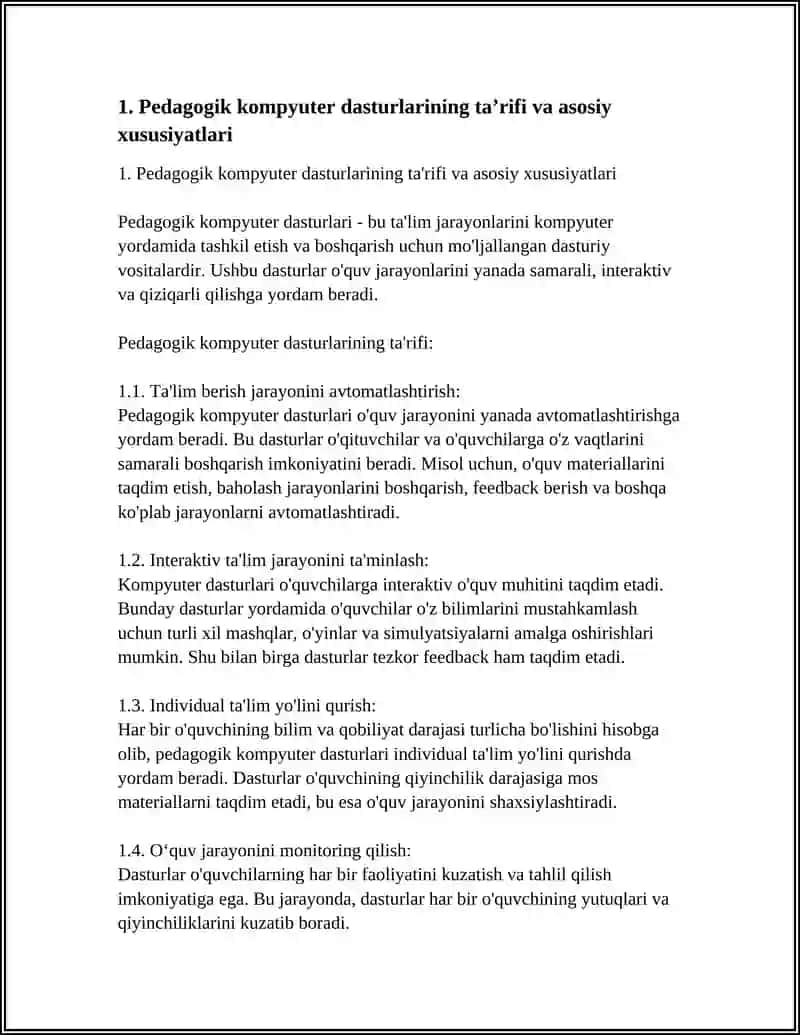 Pedagogik kompyuter dasturlari 3