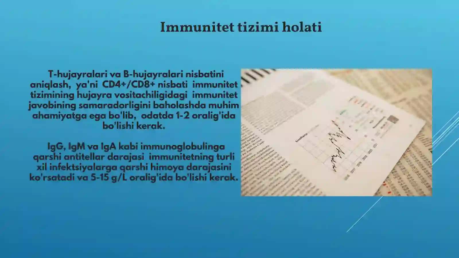 Hayot uchun zarur ko'rsatkichlarni baholash! 3