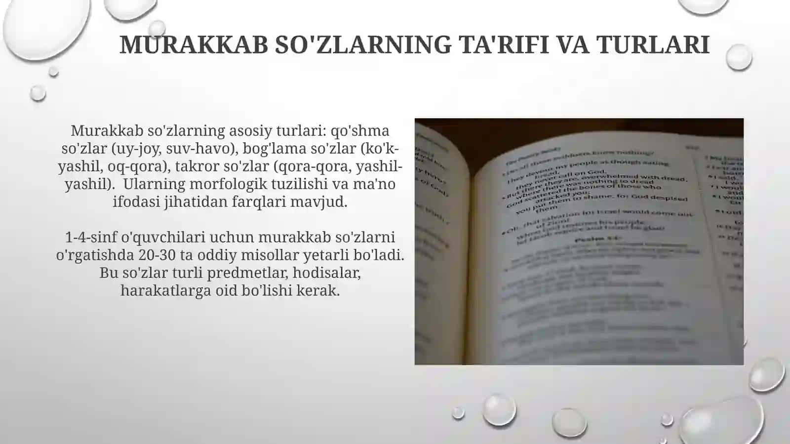 Murakkab so'zlar bilan ishlash metodikasi 3