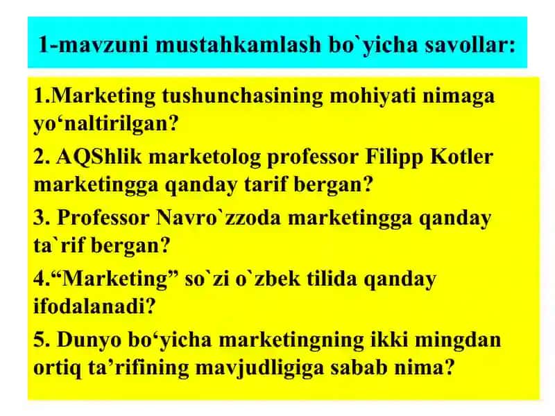 Marketingning mohiyati va maqsadi 3
