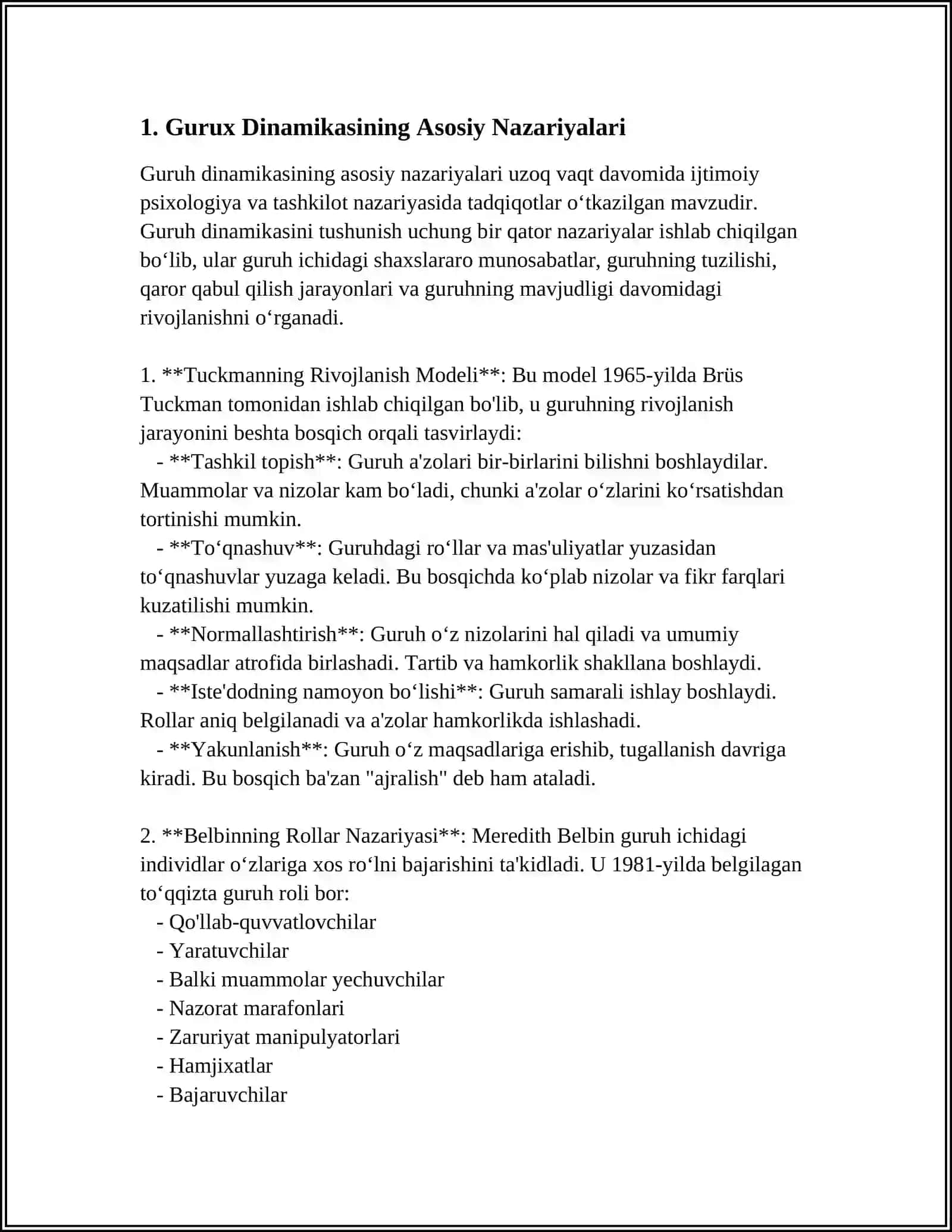 Gurux Dinamikasi 3