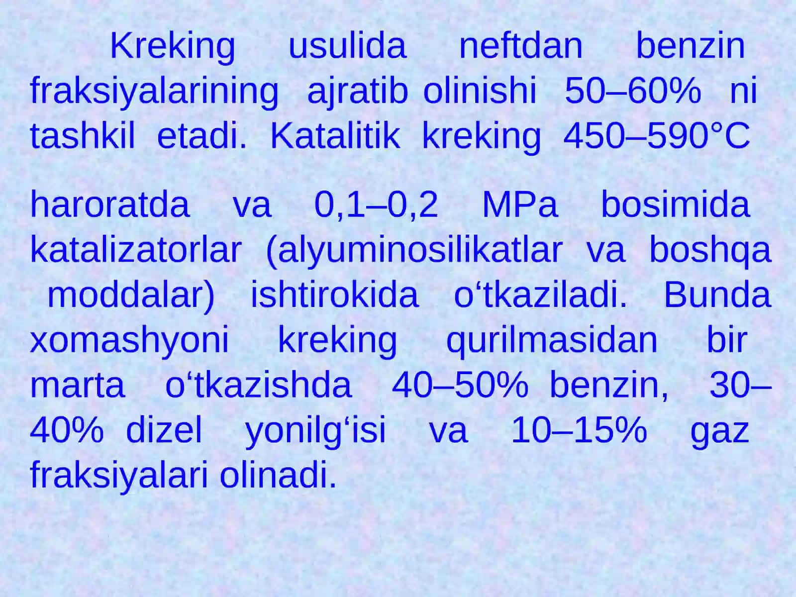 Katalitik jarayonlar 3