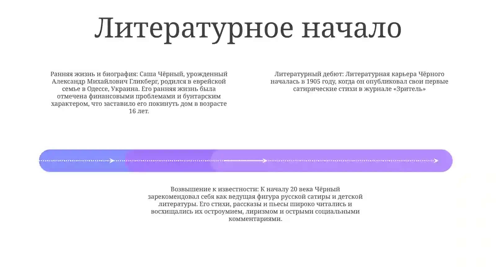 Саша Чёрный Жизнь И Творчество 3