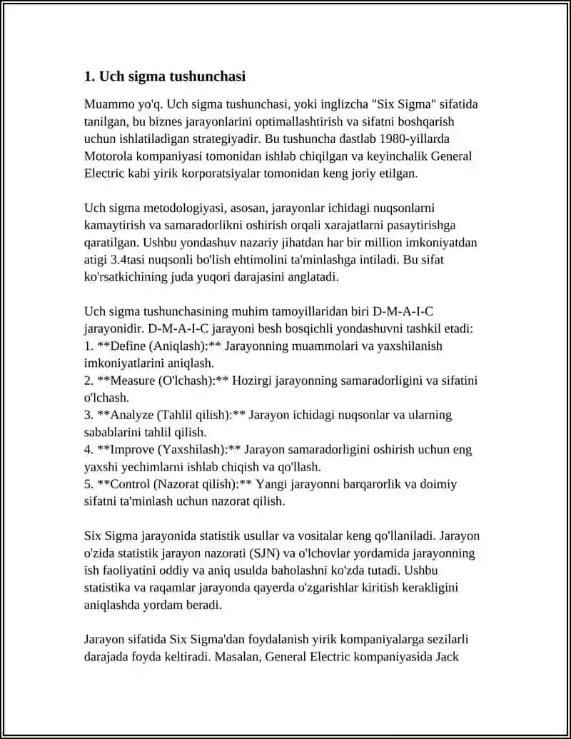 UCH SIGMA QOIDASI 3
