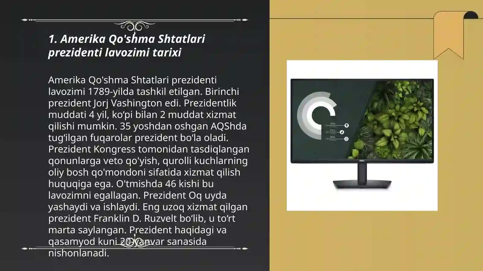 Amerika qo'shma shtatlari prezidentlari 3