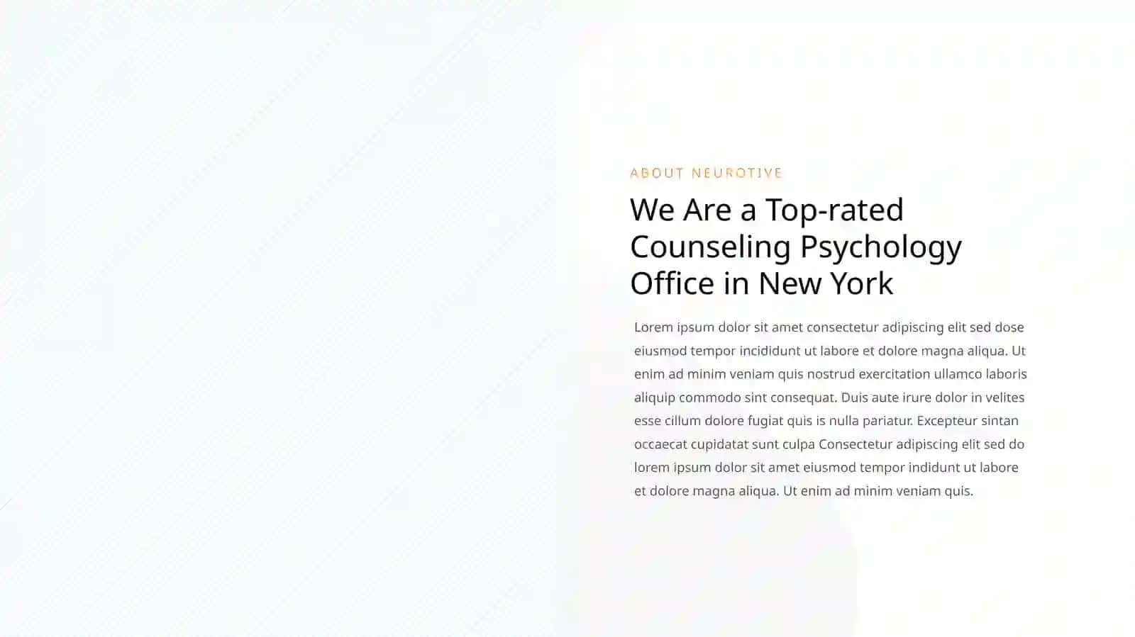 Counseling Psychology Office Presentation Template 3