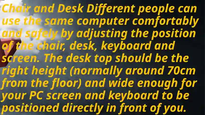 WORKSTATION HEALTH AND SAFETY 3