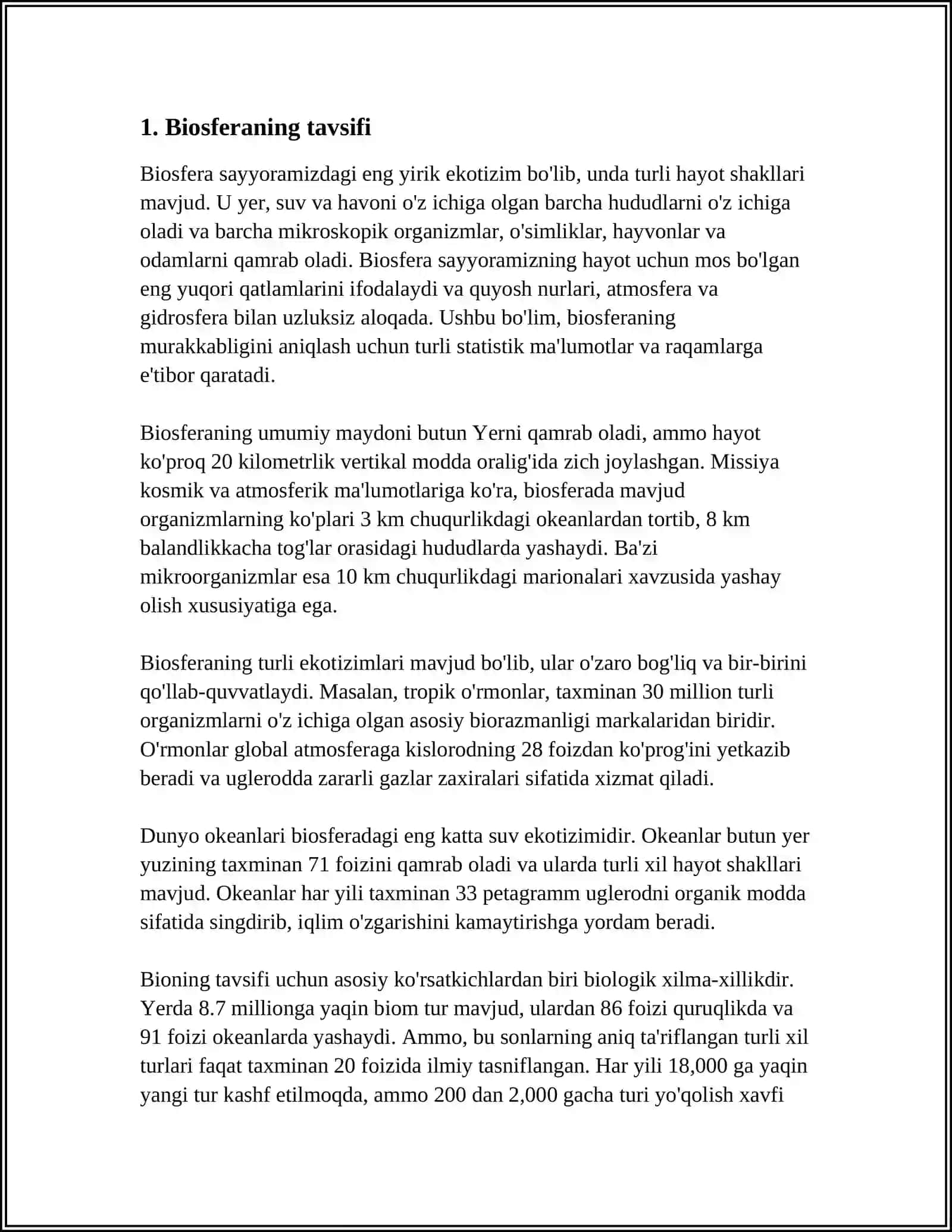 BIOSFERA TUZILISHI VA VAZIFALARI 3
