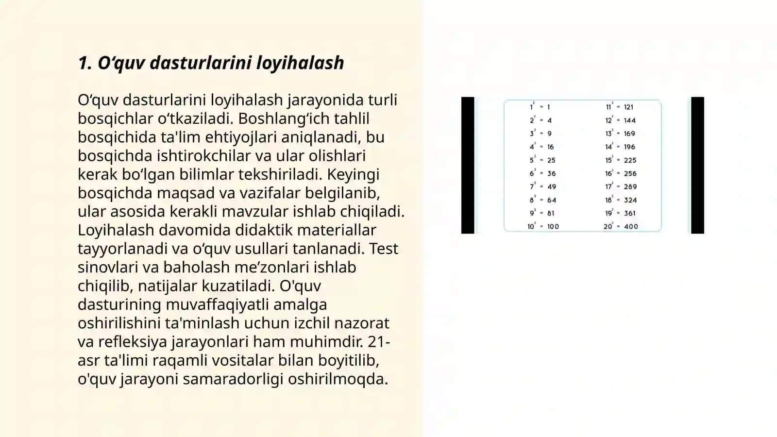 O‘quv dasturlarini loyihalash 3