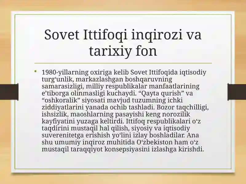 Islom Karimovning tarixiy xizmati 3