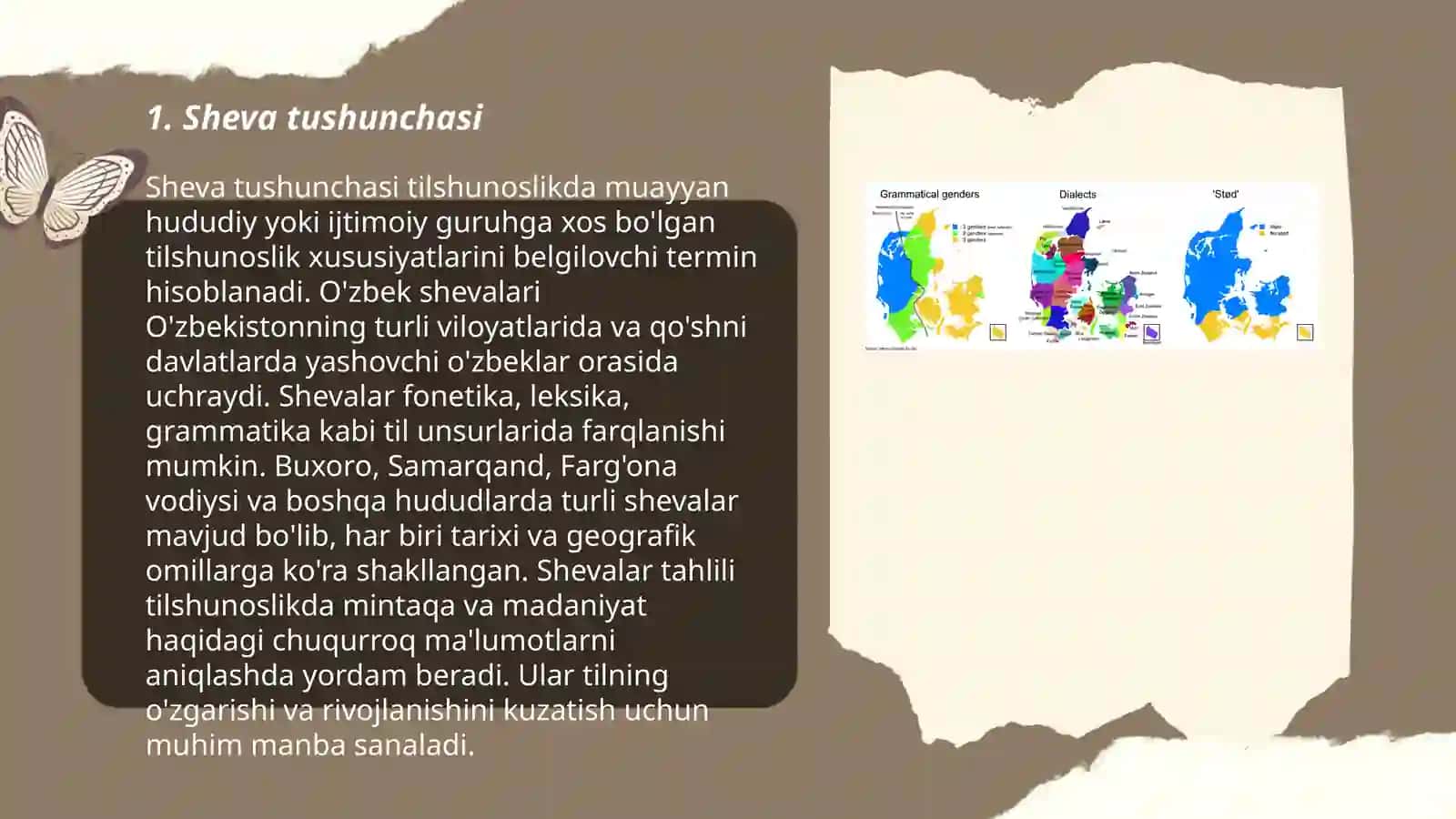 Oʻzbek shevalarining tasnifi 3