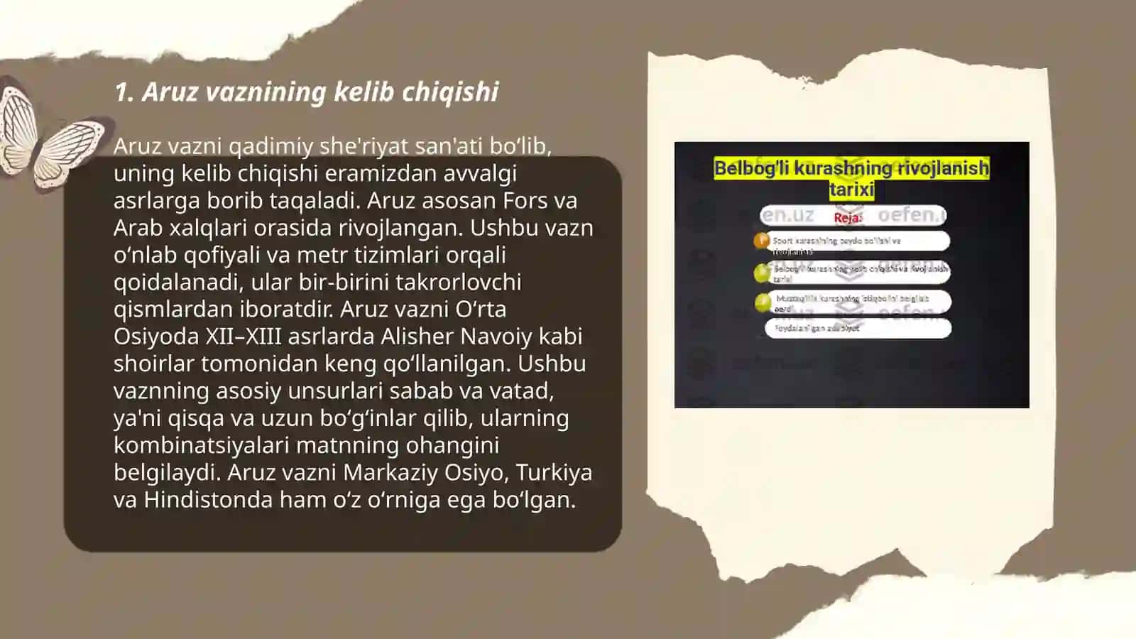 Aruz vaznini paydo boʻlish tarixi 3