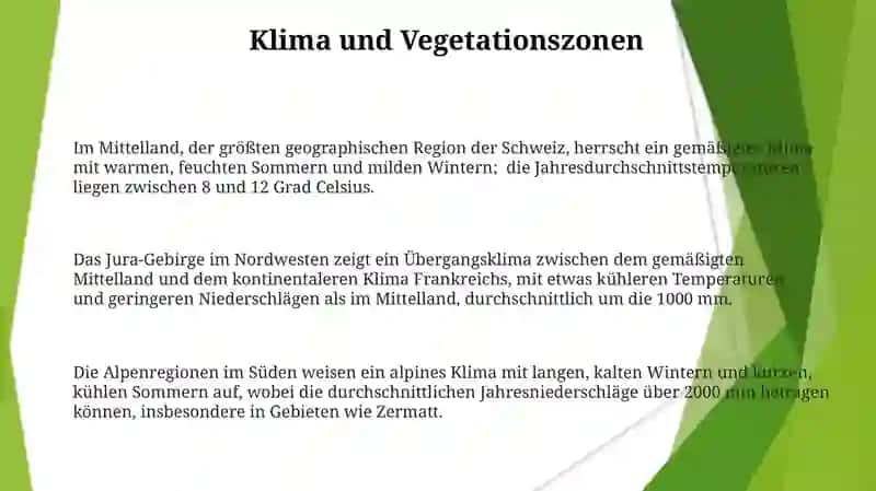 Geofrafische Lage der Schweiz Allgemeine überblick und Bevölkerung 3