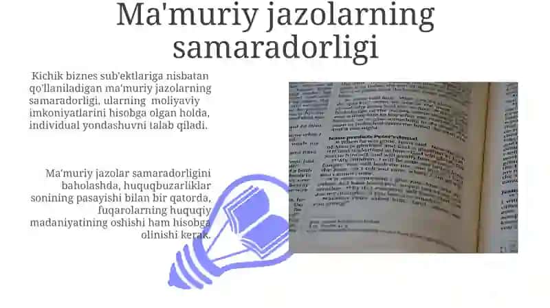 Ma'muriy Jazolarning Samaradorligi 3